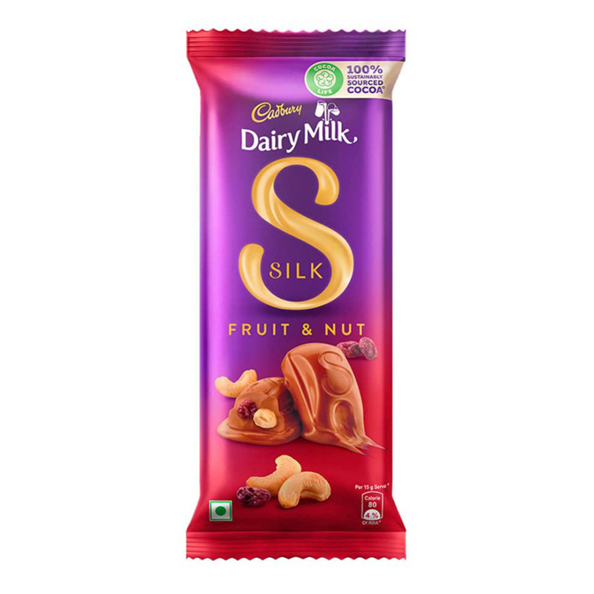 Cadbury Dairy Milk Silk Fruit & Nut 55gm